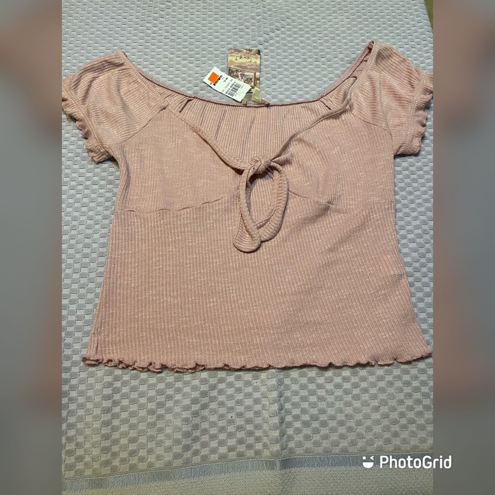 NWT Pastel pink cute top